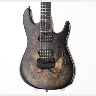 MUSIC MAN Jason Richardson 7-string Cutlass Natural Buckeye Burl Black Burst【御茶ノ水本店】