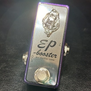 Xotic EP Booster 15th Anniversary Limited Edition Metallic Purple 15周年モデル限定カラー 固定用プレート付