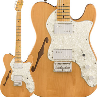 Squier by Fender Classic Vibe ’70s Telecaster Thinline Maple Fingerboard Natural テレキャス