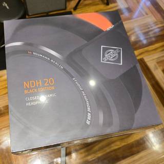 NEUMANN 【店頭展示売り切り特価】NDH 20 Black Edition 密閉型 スタジオモニターヘッドホン（現物画像）10/24更新