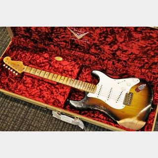 Fender Custom ShopLTD 70th Anniversary 1954 Stratocaster Heavy Relic Wide-Fade 2-Color Sunburst #4904 [3.36kg]