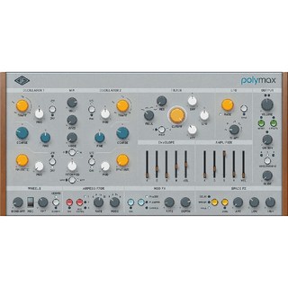 Universal Audio 【Universal Audio Software Octoberセール！】PolyMAX Synth [UAD Native Plugin] (オンライン納品)(代...