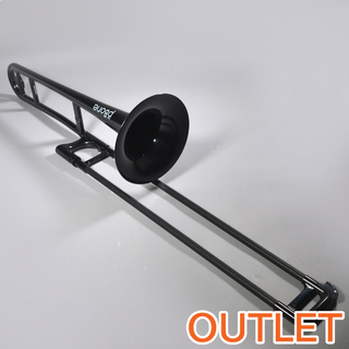 pInstruments pBone ブラック プラスチック トロンボーン