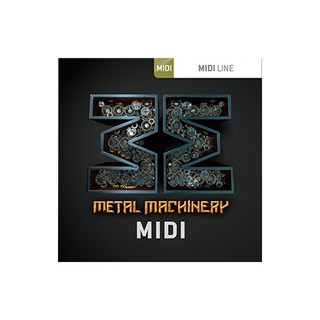 TOONTRACKDRUM MIDI - METAL MACHINERY(オンライン納品専用)※代引きはご利用いただけません