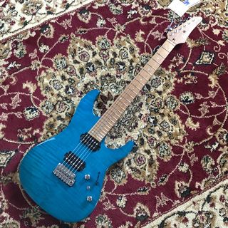 Ibanez Martin Miller AZ Signature Model Transparent Aqua Blue マーティン･ミラー･シグネチャーモデル AZシリー