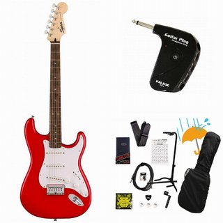 Squier by FenderSonic Stratocaster HT Laurel FB WH PG Torino Red GP-1アンプ付属エレキギター初心者セットR【WEBSHOP】