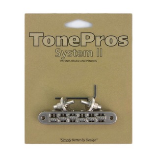 TONE PROS TP6R-N Standard Tuneomatic small posts Roller saddles ニッケル ギター用ブリッジ