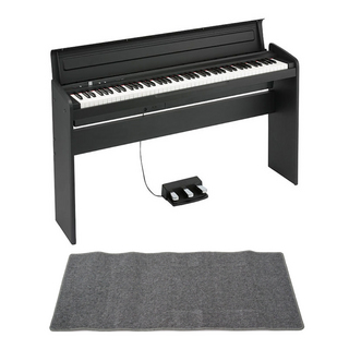 KORGコルグ LP-180 BK 電子ピアノ ピアノマット(グレイ)付きセット