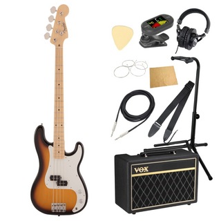 Fenderフェンダー MIJ Traditional 50s Precision Bass 2TS エレキベース VOXアンプ付き 入門10点 初心者セット