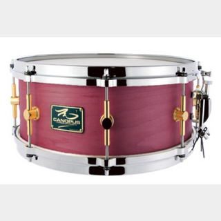 canopusOil Finished Snare Drum 5.5x14 Smoky Violet Oil