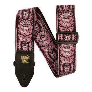 ERNIE BALL #5347 Pink Orleans Jacquard Strap【即日発送】