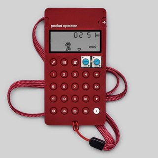 Teenage Engineering CA-X burgundy generic case　PocketOperator用純正シリコンケース
