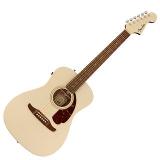 Fenderフェンダー MALIBU PLAYER OWT WN Olympic White エレアコ アコースティックギター