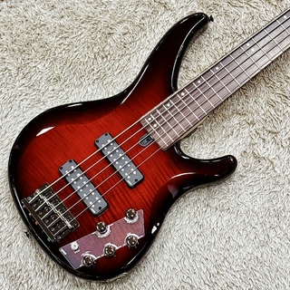 YAMAHA TRBX605FM DRB (Dark Red Burst) 【B級アウトレット特価】【アクティブ/パッシブ切替可】