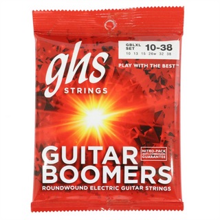 ghsGBLXL Boomers Light/Extra Light 010-038 エレキギター弦×6セット