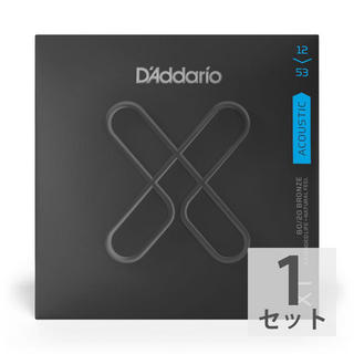 D'Addario XTABR1253 XT 80/20 BR Regular Light アコースティックギター弦 12-53