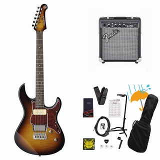 YAMAHAPacifica 611VFM TBS(タバコブラウンサンバースト)エレキギター PAC611VFM PAC-611VFM Fender 10Wアンプ付