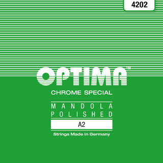 OPTIMAA2 No.4202 GREEN マンドラ用弦/A 2弦×2本入り
