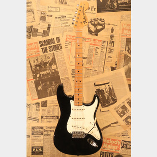 Fender 1969 Stratocaster "Original Black Finish with Maple Cap Neck"