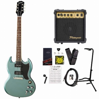 Epiphone Inspired by Gibson SG Special P-90 Faded Pelham Blue エピフォン PG-10アンプ付属エレキギター初心者セ