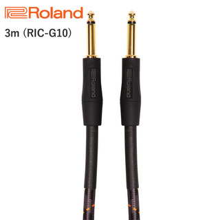 Roland 楽器用ケーブル RIC-G10 3m ゴールドシリーズケーブル ローランド