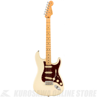 FenderAmerican Professional II Stratocaster, Maple, Olympic White 【小物プレゼント】(ご予約受付中)