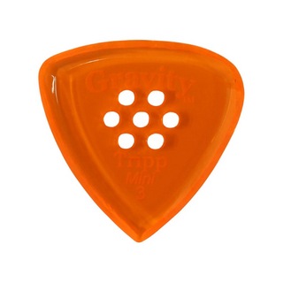 Gravity Guitar PicksTripp -Mini Multi-Hole- GTRM3PM 3.0mm Orange ギターピック