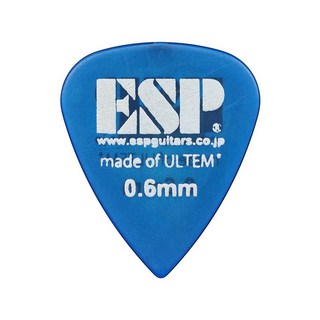 ESP ウルテム製ピック ティアドロップ/ブルー/0.6mm [PT-PSU06 B]