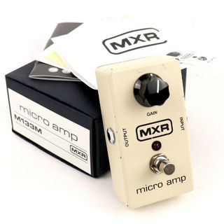 MXR 【中古】 ブースター エフェクター MXR M-133 MICRO AMP マイクロアンプ ギターエフェクター