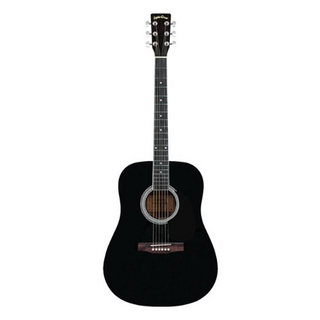 Sepia CrueWG-10 Black (ブラック) アコースティックギター ドレッドノート ソフトケース付属
