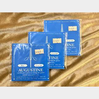AUGUSTINE Classic Guitar String 3rd BLUE 3弦×3本セット クラシックギター用ナイロン弦
