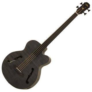 Aria FEB-FL 中古品【愛知県近郊にてお受け渡し・またはお引き取り希望】 ARIA FEB-F2/FL STBK(Stained Black) フレットレスエレアコ