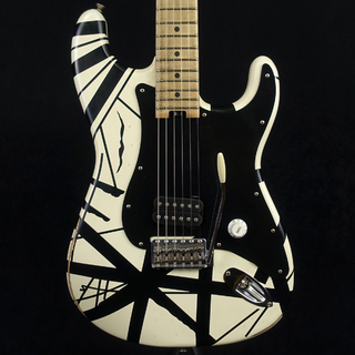 EVH Striped Series '78 Eruption White with/Black Stripes Relic 2021