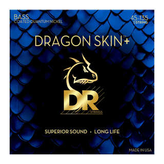 DR DR DBQ5-135 DRAGON SKIN+Quantum Nickel for Bass MEDIUM TO HEAVY 5STRING 45-135 5弦エレキベース弦