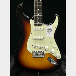 FenderMade In Japan Traditional 60s Stratocaster -3 Tone Sunburst-【JD23027059】【3.20kg】