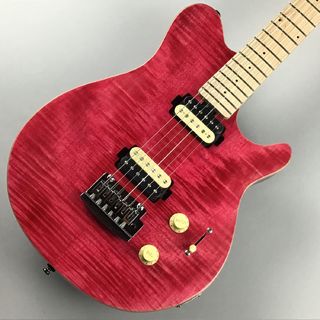 Sterling by MUSIC MAN SUB AX3FM-STP-M1 AXIS FLAME MAPLE ステイン・ピンク |未展示品 現物画像