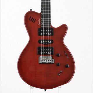 Godin XTSA Leaf Top Dark Trans Red【御茶ノ水本店】