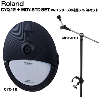 Roland CYQ-12 + MDY-STD SET [V-Drums Pad]【ご予約受付中 ローン分割手数料0%(12回迄)】<170528>