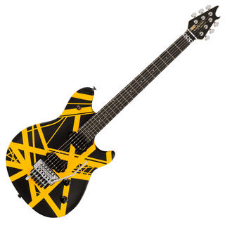 EVHWolfgang Special Striped Series Black and Yellow エレキギター