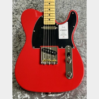 Fender Made in Japan Hybrid II Telecaster/Maple -Modena Red- #JD24017827【3.37kg】