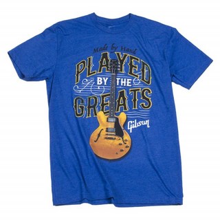 GibsonPlayed By The Greats T (Royal Blue) / Size: XXL [GA-PBRMXXL]