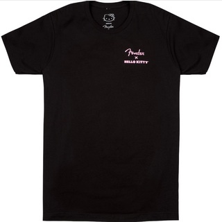 Fender Fender  x Hello Kitty  Black Back Logo Tee, M