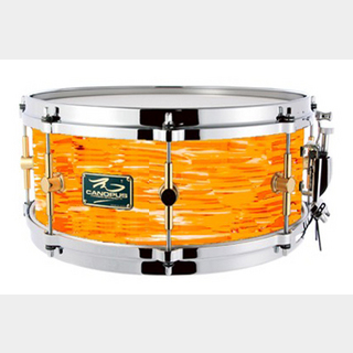 canopus The Maple 6.5x13 Snare Drum Mod Orange