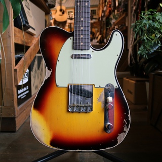 Fender Custom Shop 1960 Telecaster Custom Heavy Relic 3-Color Sunburst