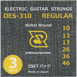 Daiking CorporationDES-310-3SET 10-46 ギター弦【渋谷店】