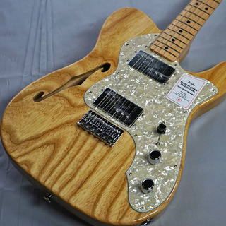 FenderMade in Japan Traditional 70s Telecaster Thinline Maple Fingerboard Natural