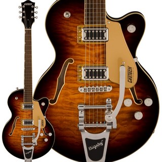 Gretsch G5655T-QM Electromatic Center Block Jr. Single-Cut Quilted Maple with Bigsby (Sweet Tea)