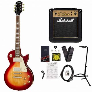 Epiphone Inspired by Gibson Les Paul Standard 50s Heritage Cherry Sunburst MarshallMG10アンプ付属エレキギター