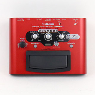 BOSS 【中古】 ボーカルエフェクター BOSS VE-2 Vocal Harmonist ボーカル用ハーモニーエフェクター