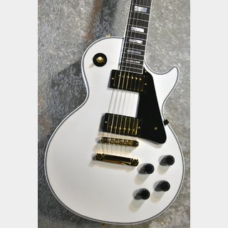 Gibson Custom Shop Les Paul Custom Ebony Fingerboard Gloss Alpine White CS402675【即納可能!4.46kg!】